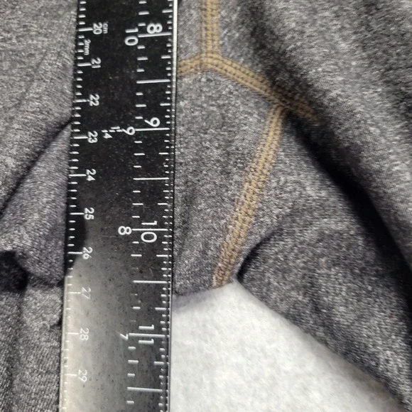 Prana Womens Gray Heathered Yoga Leggings Medium W41180344 Activewear Leggings - Picture 4 of 8